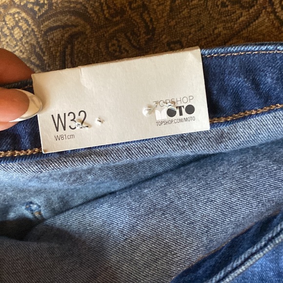 NWT Topshop high waisted shorts - Picture 6 of 6